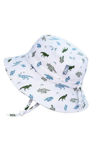 White Dino | Cotton Bucket Hat