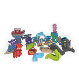 BeginAgain Ocean A to Z Puzzle & Play Set