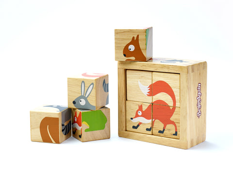 BeginAgain Buddy Blocks - Backyard Animals