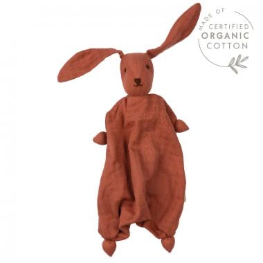 Hoppa Organic Muslin Bonding Doll Tino Berry Pink