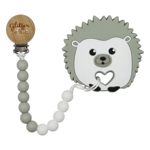 Glitter & Spice - Hedgehog Teether