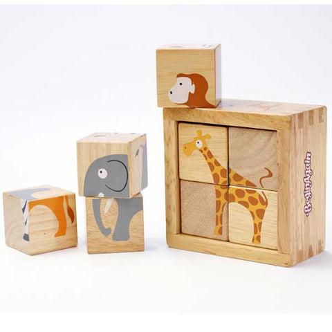 BeginAgain Buddy Blocks - Safari Animals