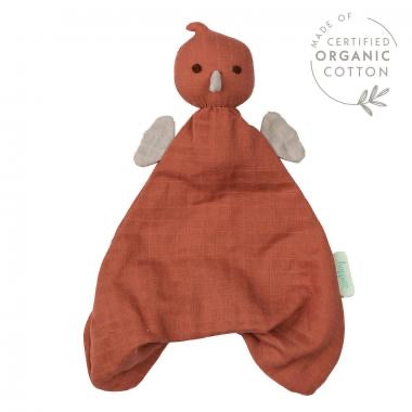 Hoppa Organic Muslin Bonding Doll | Pico | Berry Pink