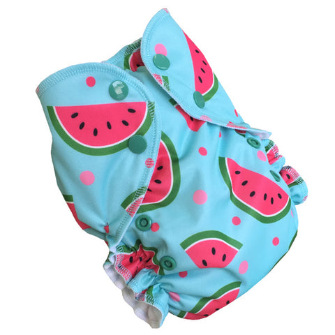 AMP One-Size Duo Diaper - Watermelon