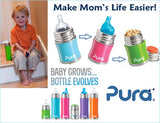 Pura Kiki - Straw Top Bottles