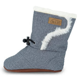 Heather Grey | Stay-Put Winter Booties