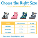 Heather Grey | Stay-Put Winter Booties