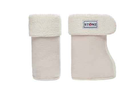 Stonz Bootie Linerz Sherpa Bonded Fleece (Ivory)