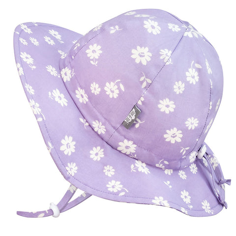 Purple Daisy | Cotton Floppy Hat