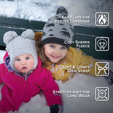 PRE-ORDER Cream Bear | Knit Graphic Beanies