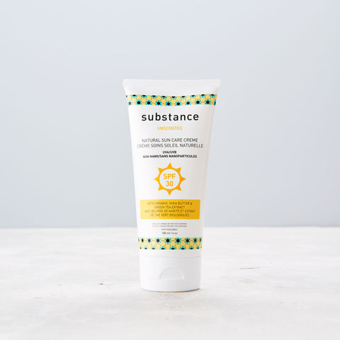 Substance Unscented Natural Suncare Creme SPF30