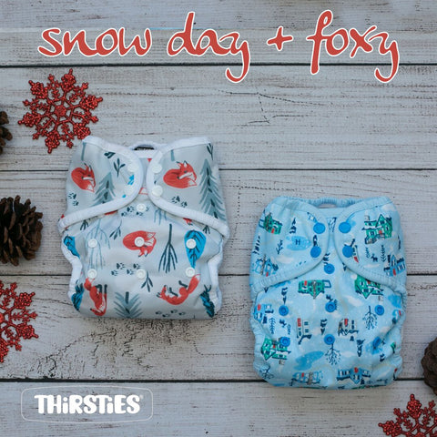 Thirsties * New Winter Release * Foxy & Snow Day