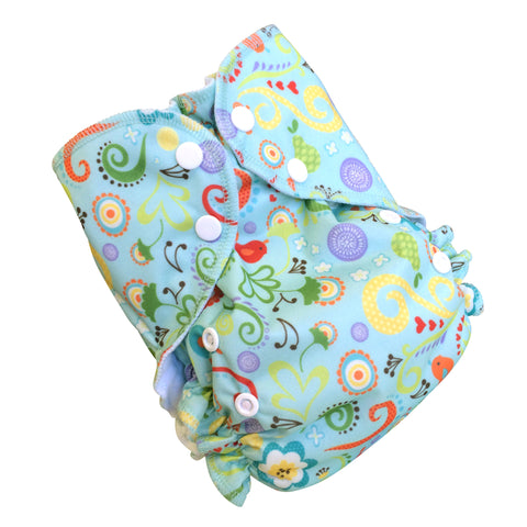 AMP One-Size Duo Diaper - Melody
