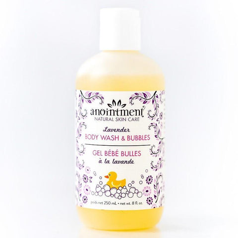 Anointment Unscented Bubble Bath and Body Wash (250 mls)