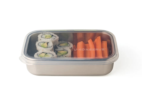 U Konserve - Rectangular Container with Silicone Lid | 25 oz