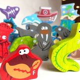 BeginAgain Ocean A to Z Puzzle & Play Set