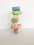 Coloured Stacking Stones - Pastel