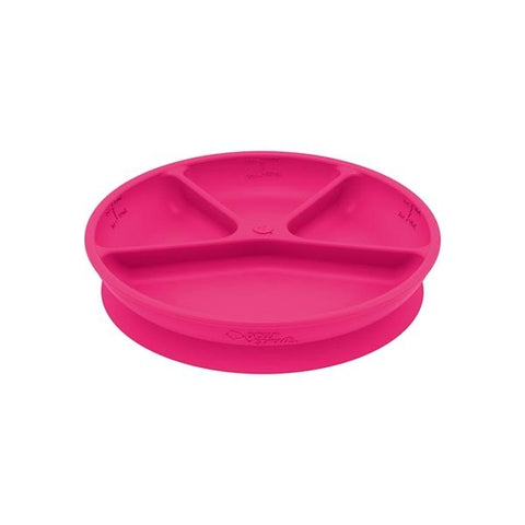 Green Sprouts - Learning Plate (pink)