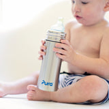 Pura Kiki - Infant/Toddler Stainless Steel Bottles  *Sippy Top*