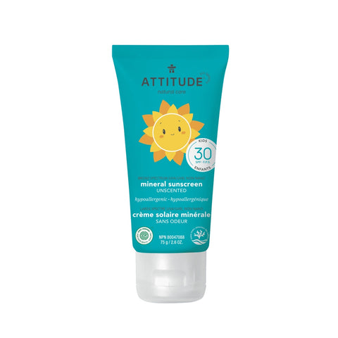 Baby & Kids Moisturizer Mineral Sunscreen SPF 30 (75g) - unscented