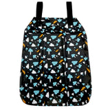 Funky Fluff Hanging Diaper Pail/Laundry Bag (Print)