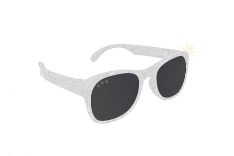 RoShamBo Sunglasses | Silver Glitter
