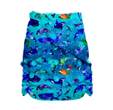 Easy Peasies  - WHALE SONG COLLECTION  Diaper & Wet Bag * Exclusive*